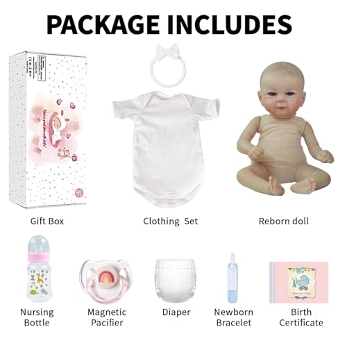 18 Inch Soft Vinyl Smiling Girl Doll with Accessories H10230