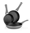 Titanium Nonstick 8-Inch 9.5-Inch 11-Inch Fry Pan Set 4mm Forged Alum H144164