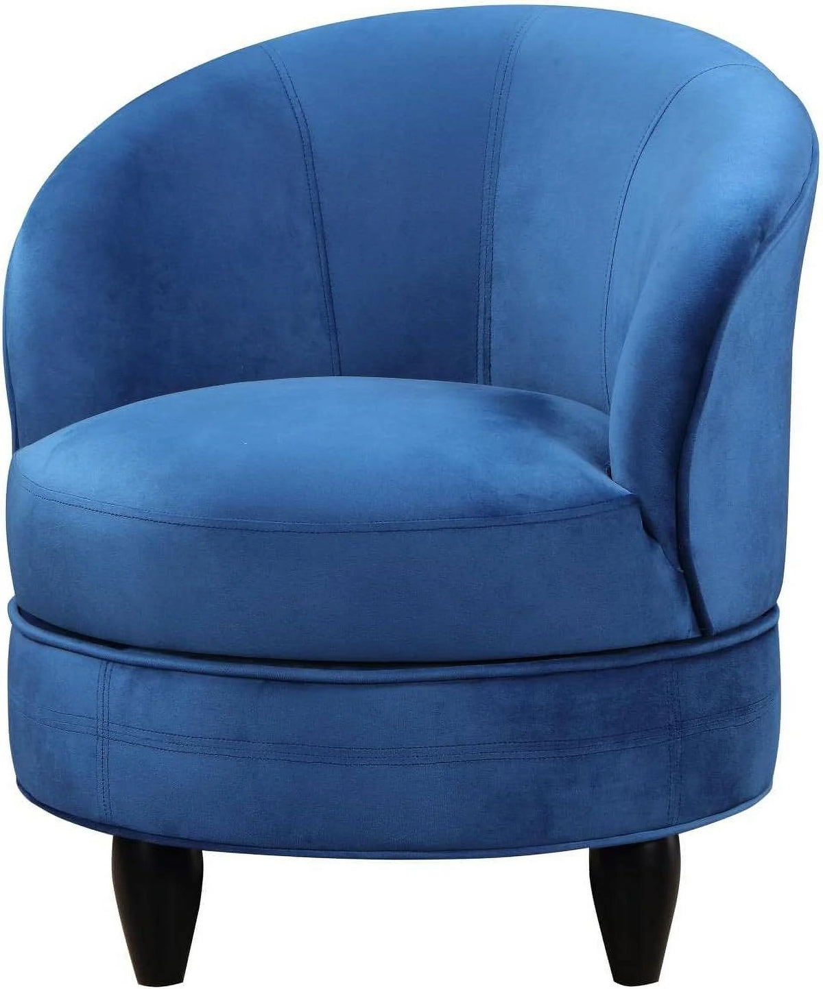 Blue Velvet Swivel Accent Chair O979735