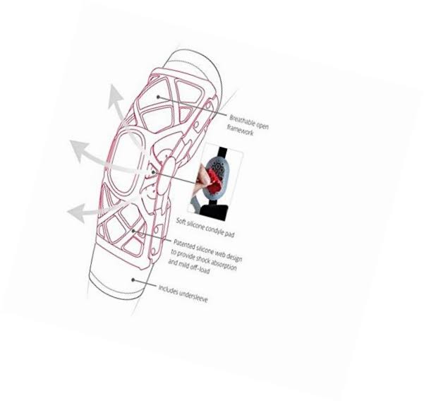 Medium Left Leg Knee Brace N874343