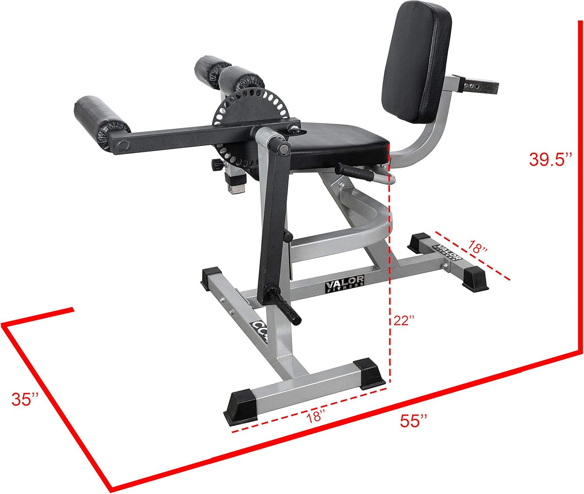 Adjustable Leg Curl Extension Machine V774624