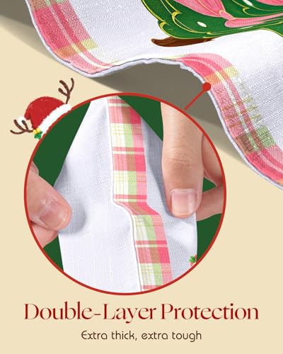 Christmas Placemats Set of 4 Buffalo Plaid Y39704