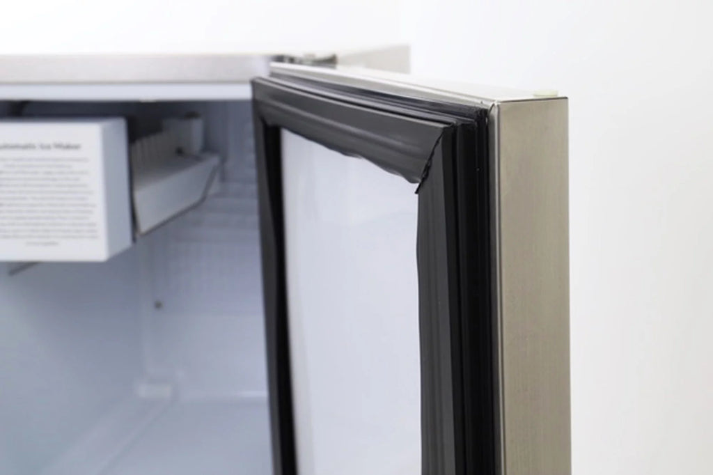 Shallow Depth Outdoor Built-In Undercounter Ice Maker, 15", 25 lbs, Stainless Steel M9539