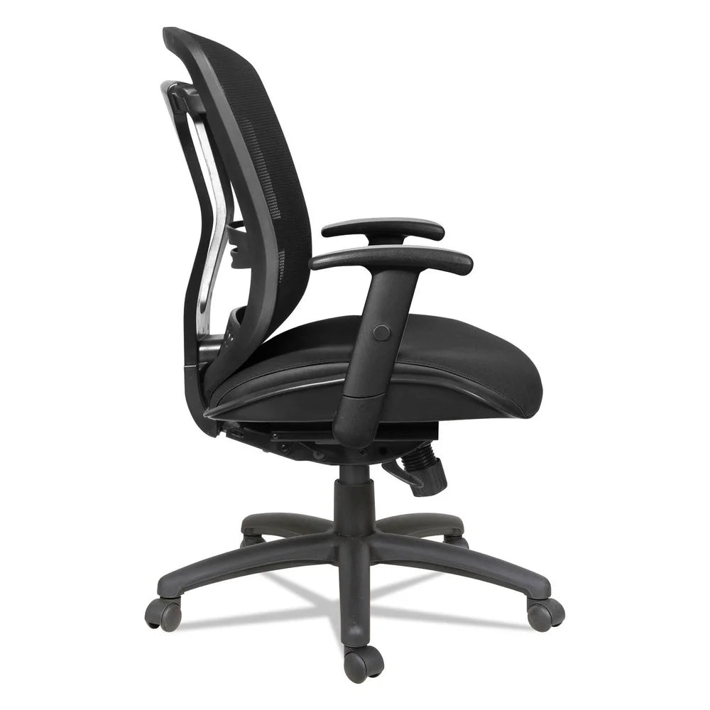 Black Mesh Mid-Back Chair A940