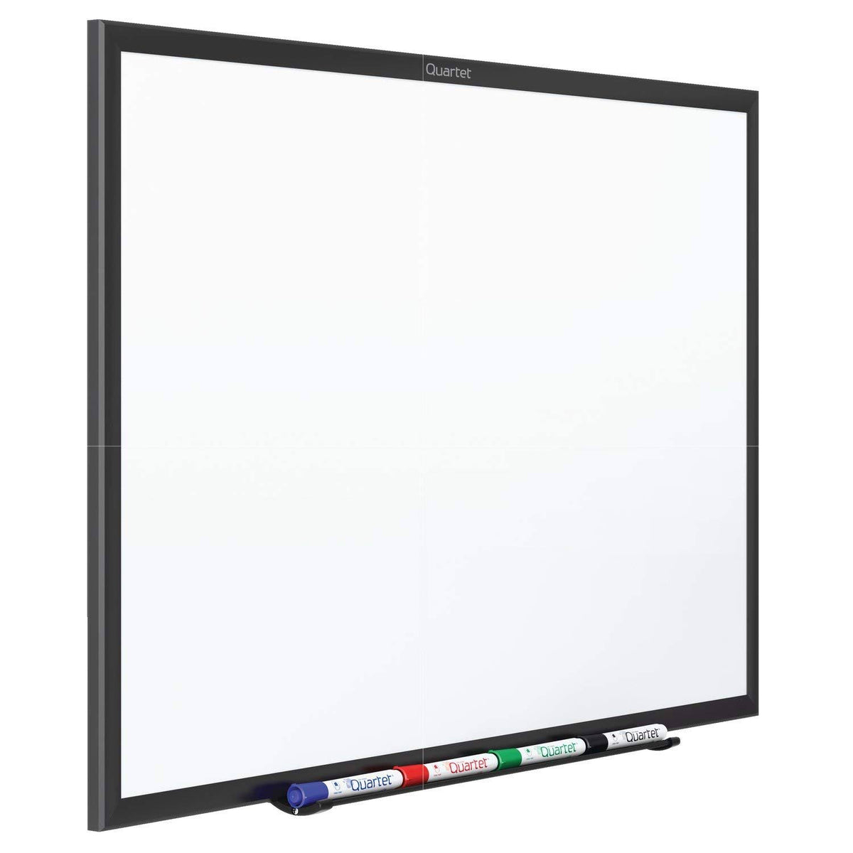 36 x 24 Black Aluminum Frame Magnetic Whiteboard I7601