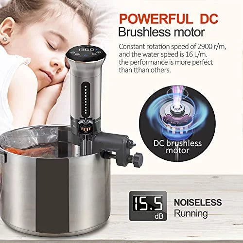 1100 Watt IPX7 Waterproof Sous Vide Cooker I345