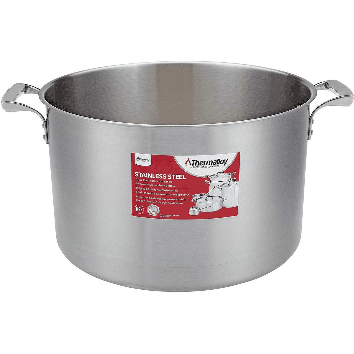 Stainless Steel 40 qt Stock Pot L28975