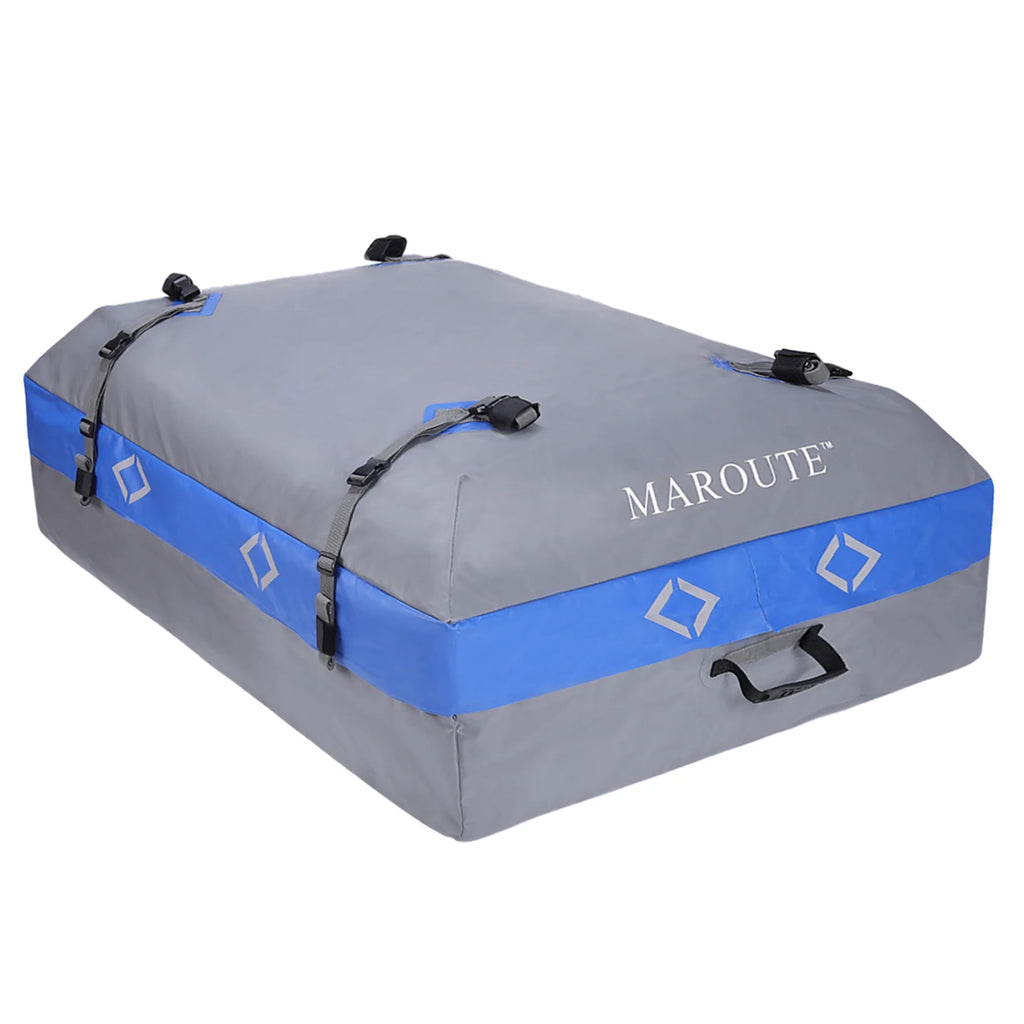 Rooftop Cargo Carrier Bag, 21 Cubic Feet Heavy Duty Waterproof Car Bag, 8 Door Hooks, Storage Bag Z265218