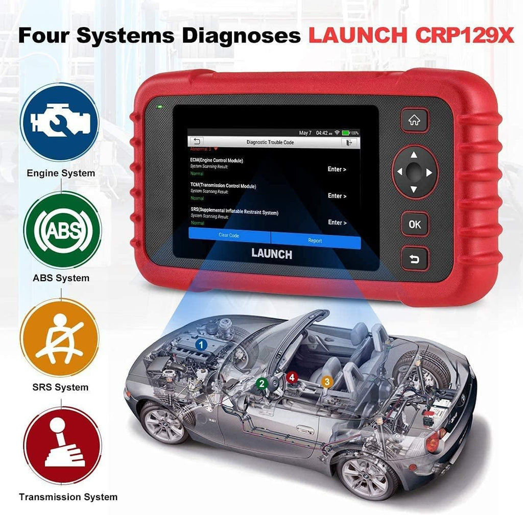 OBD2 Scanner Car Scanner with Oil EPB SAS TPMS Throttle Body Reset Q264