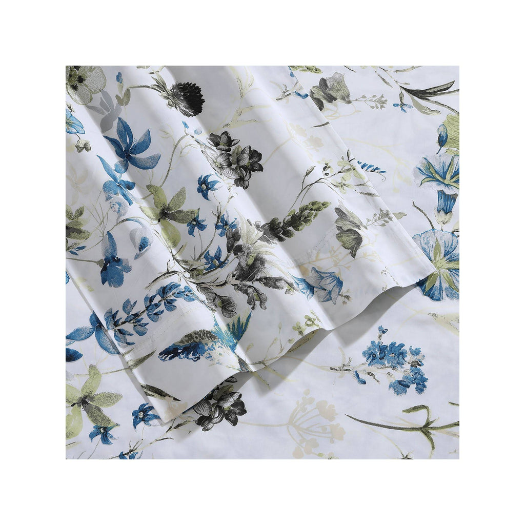 Full Blue Extra Deep Pocket Sheet Set Y1426