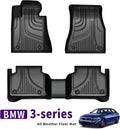 Black TPE All Weather Car Floor Liners F561144