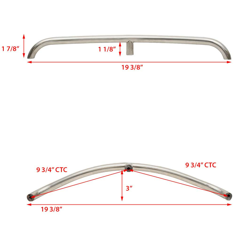 Stainless Steel Boat Head Grab Rail X633302