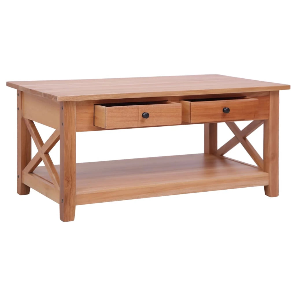 Solid Mahogany Wood Coffee Table E82919