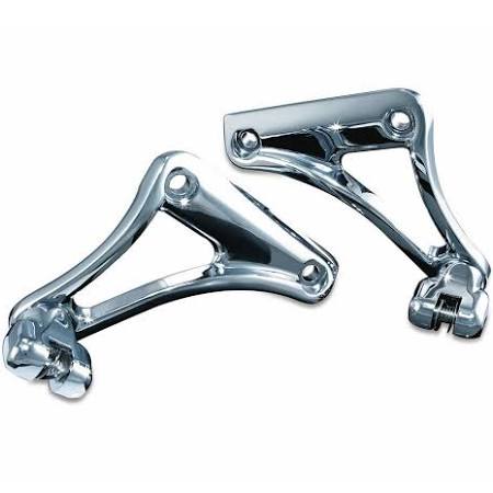 Black Underseat Peg Mounts T97361