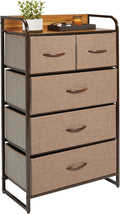 Tall 5 Removable Drawers Dresser Storage Chest L308