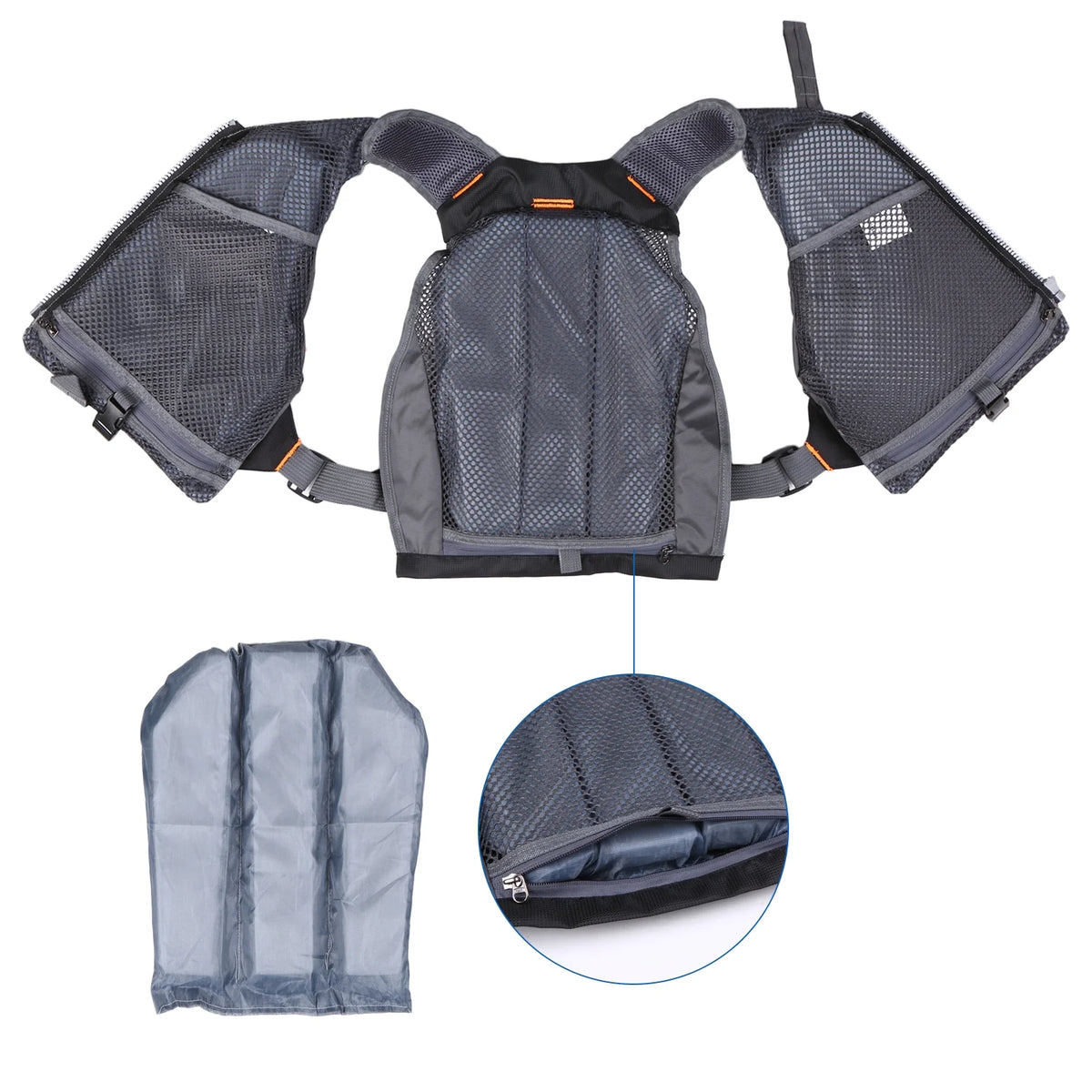 Foam Cushion Utility Vest Floatation Vest Padded Vest N693
