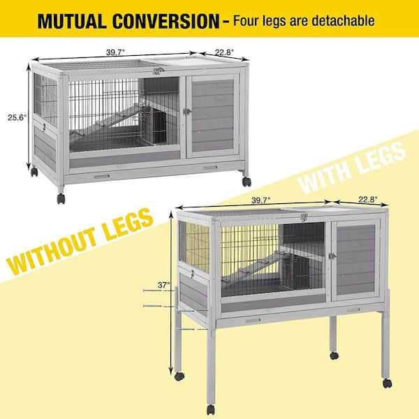 Rabbit Hutch Indoor Bunny Cage V768