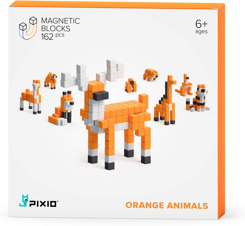 Orange Animals Magnetic Blocks Set H31751