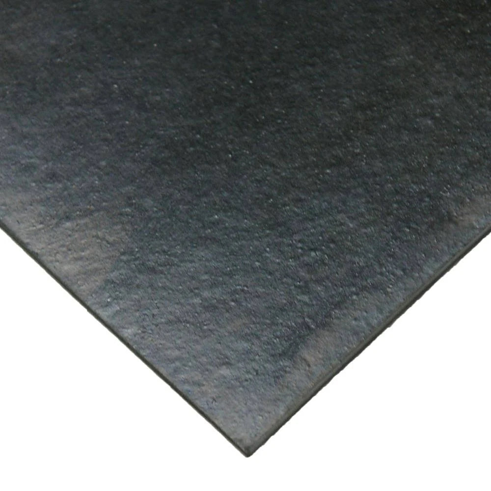 Black 3/16 in. 60A Neoprene Rubber Sheet F899967