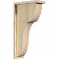 Carmel Rough Sawn Corbel w/Backplate, Douglas Fir H825