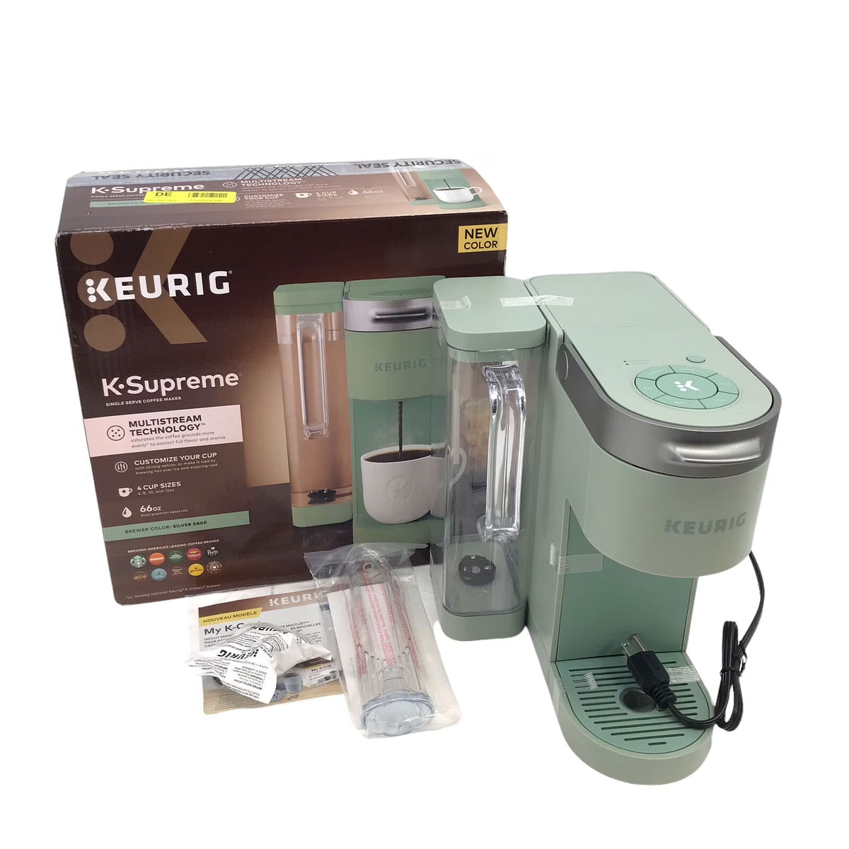 Silver Sage Single Serve K-Cup Coffee Maker M1817