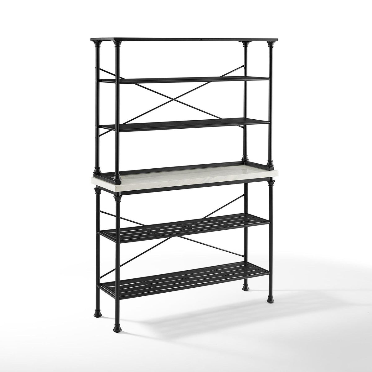 Matte Black Baker's Rack F799