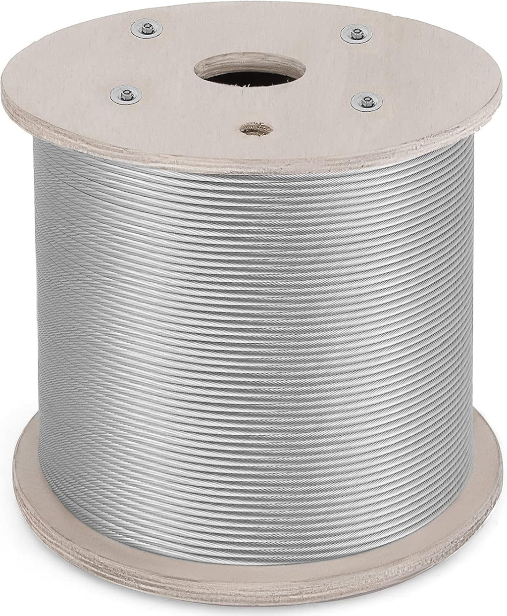 304 Stainless Steel Cable 1/4 Inch 7 X 19 Steel Wire Rope 200Feet M5616