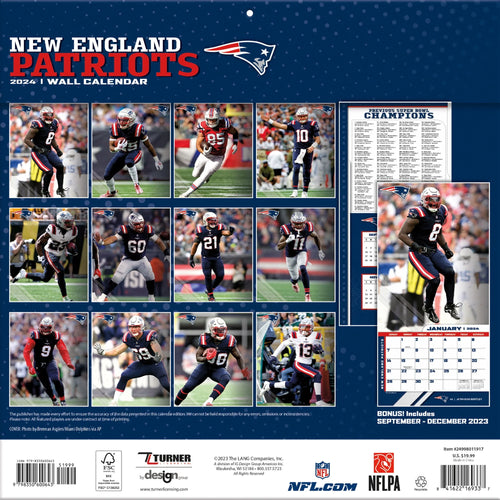 2024 12x12 Team Wall Calendar F84732