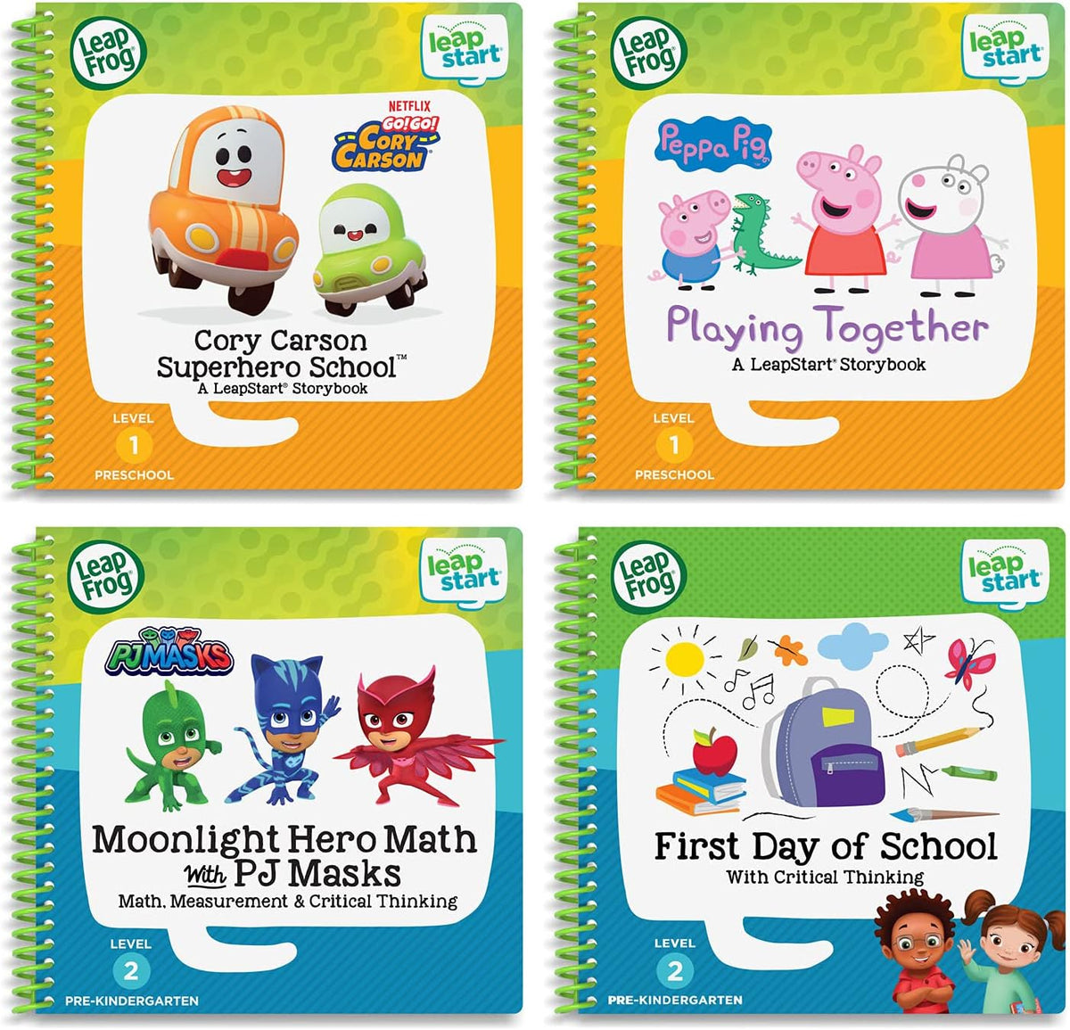 LeapStart Literacy and Critical Thinking 4-Pack W9168