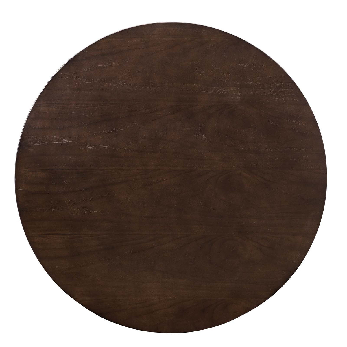 Round Wood & Metal Dining Table S7781