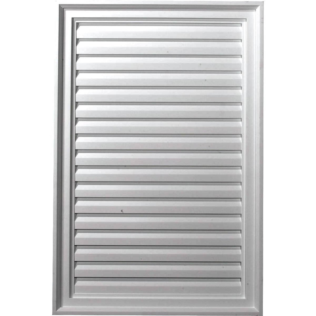 Vertical Urethane Gable Vent Louver W9996