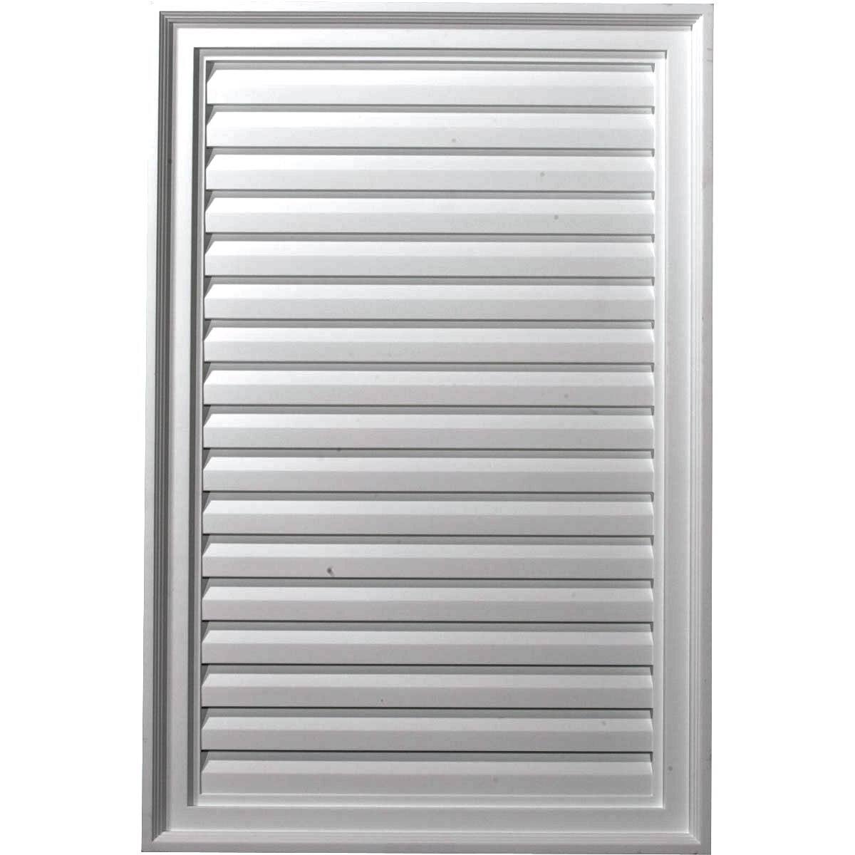 Vertical Urethane Gable Vent Louver W9996