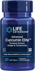 Omega-3 Fish Oil, Curcumin Turmeric Extract & Ginger Softgel Bundle - 240 + 30 Count K13371