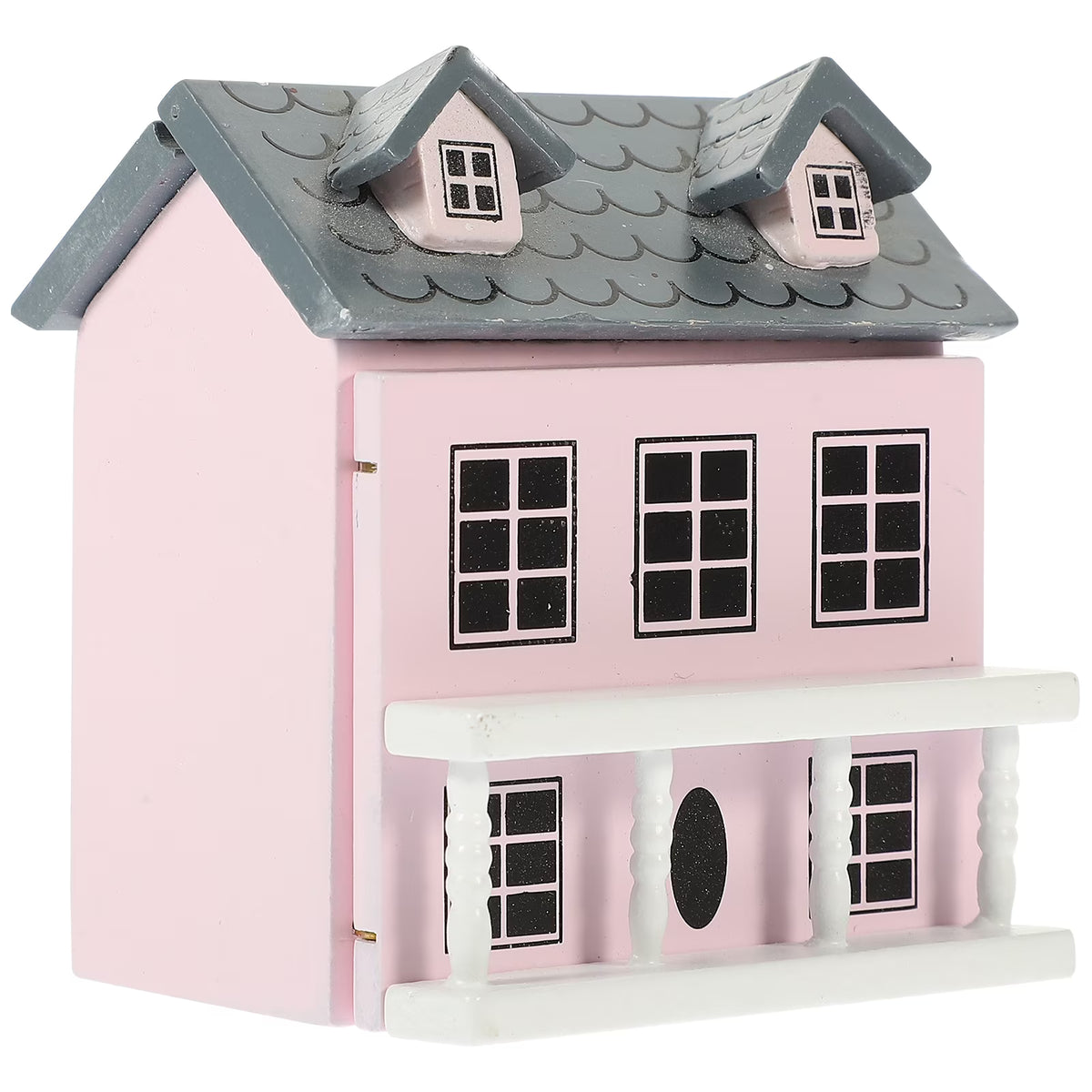 Miniature Wooden Doll House Villa H8558