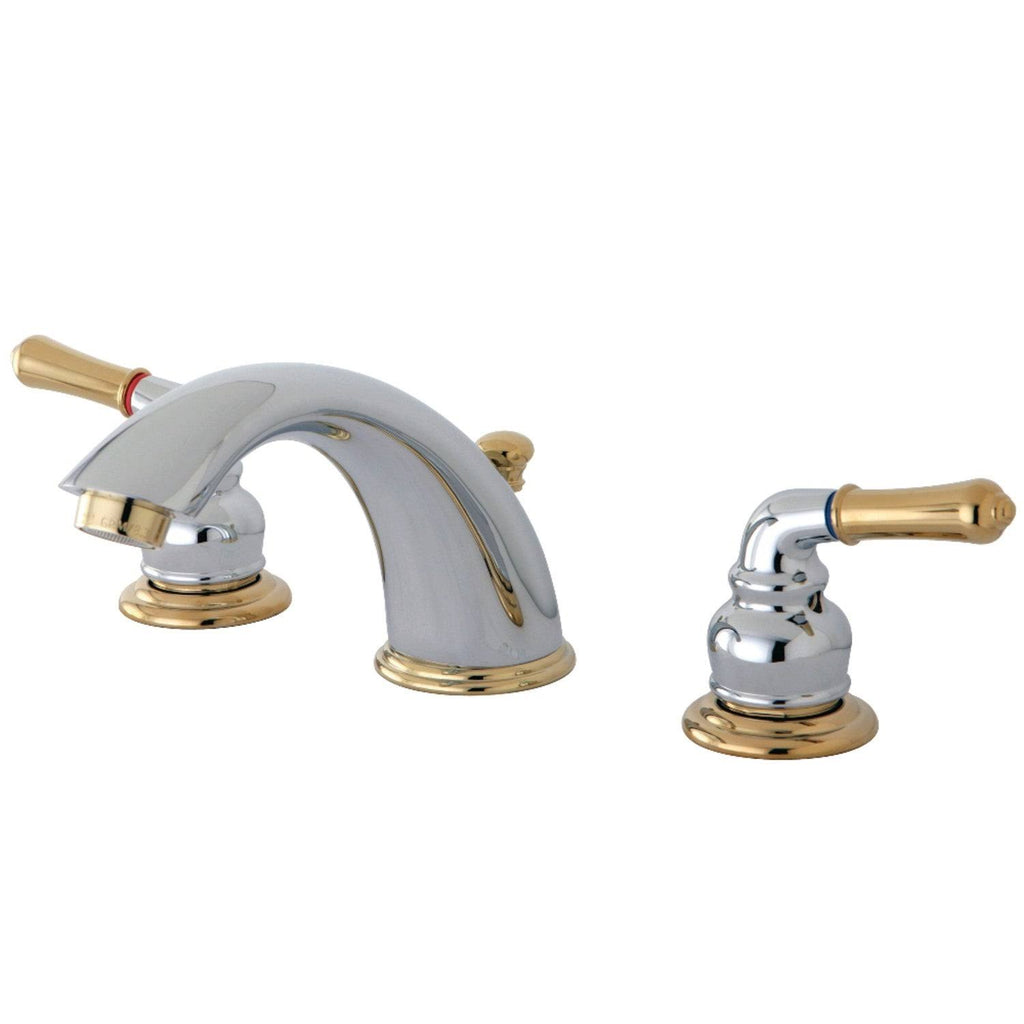 Polished Chrome Widespread Bathroom Faucet O147136