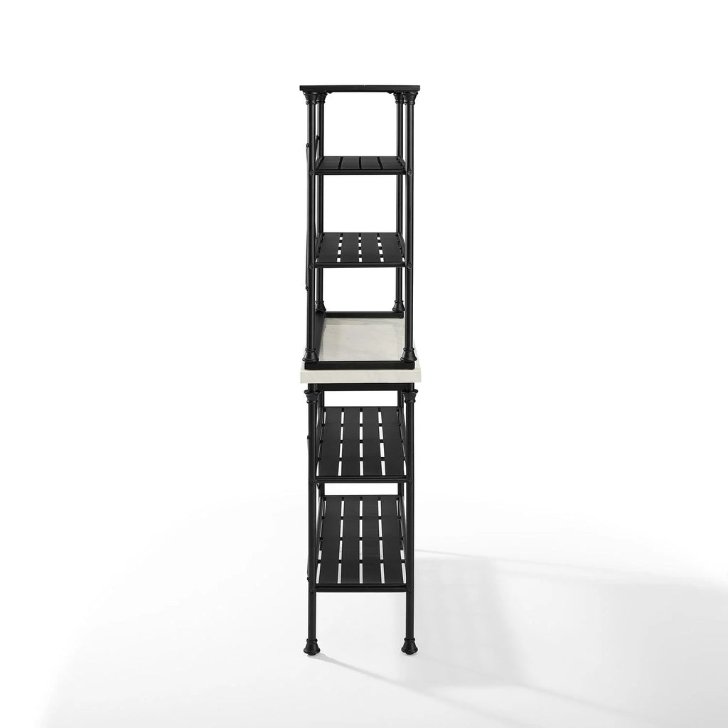 Matte Black Baker's Rack F799