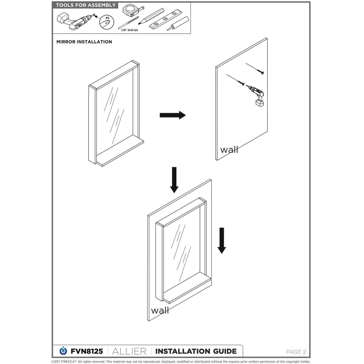 Wenge Brown Bathroom Cabinet M75601