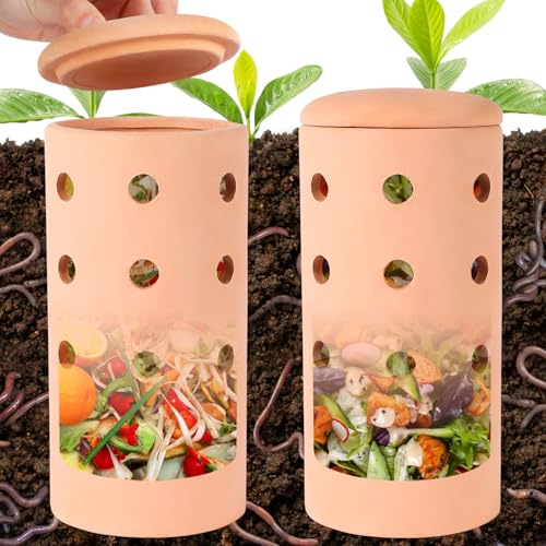 Clay Worm Composting Bin I10918