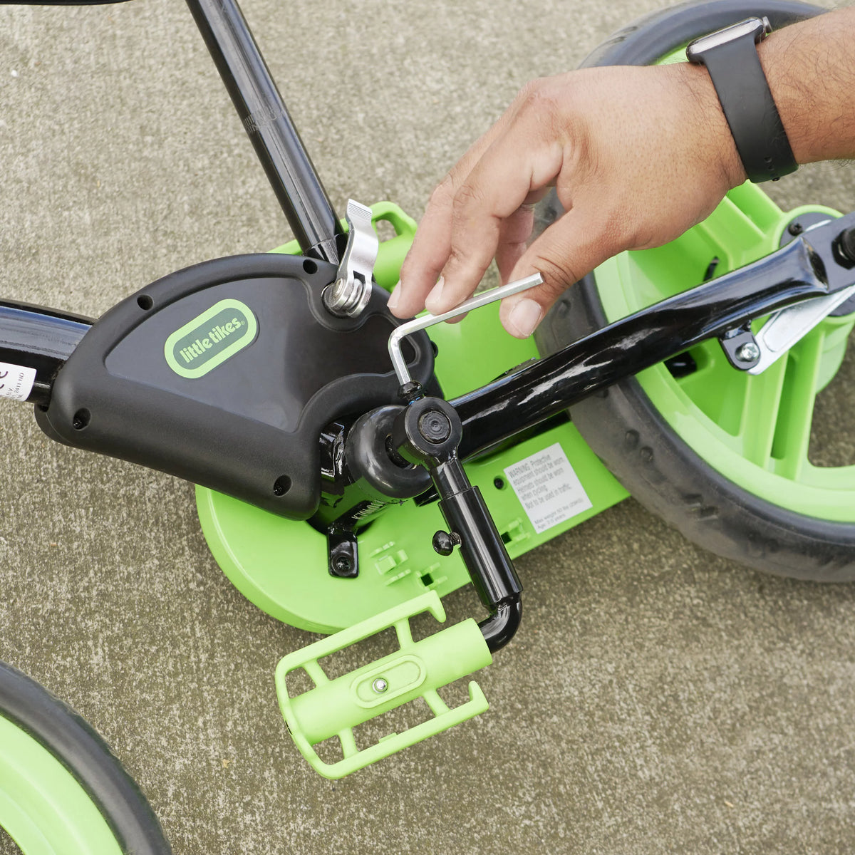Green 12-Inch Kids Training Bike M334