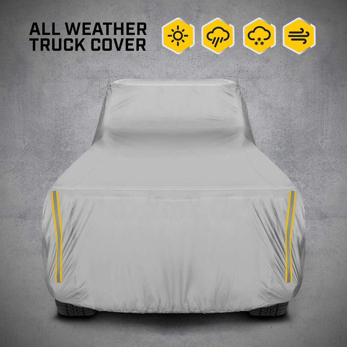 Waterproof All Weather 6-Layer Truck Cover E377