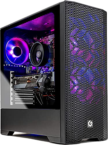Ryzen 5 3600 3.6GHz RTX 2070 8G 500GB SSD 16GB DDR4 3000MHz RGB Fans Windows 10 Home 64-bit 802.11AC Wi-Fi Desktop PC F31582