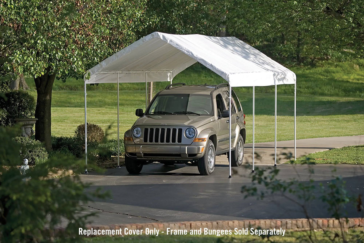 10 ft. x 20 ft. White Canopy Replacement Cover K2529
