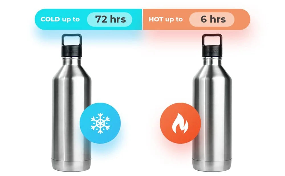 30oz Stainless Steel Vacuum Bottle V161