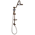 Dual Rain Shower Hand Held Head Spa System, Oil Rubbed Bronze R970