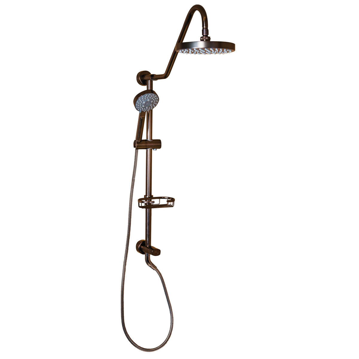 Dual Rain Shower Hand Held Head Spa System, Oil Rubbed Bronze R970