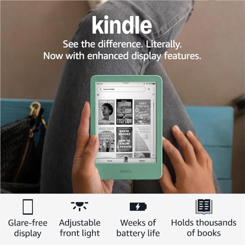 16 GB Kindle with Glare-Free Display and Adjustable Front Light T115666