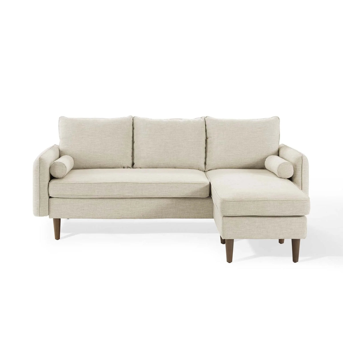 Beige Upholstered Sectional Sofa V157512