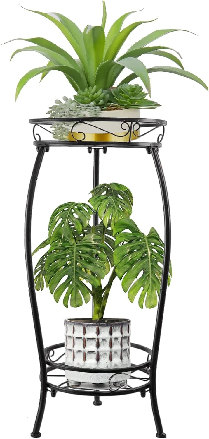 2 Tier Metal Plant Stand F40018