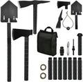 Folding Shovel Camping Axe Multitool with Carrying Bag N817023