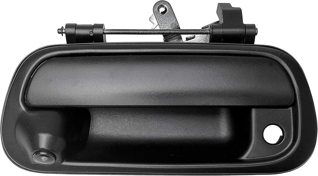 Black Textured Tailgate Handle with Backup Camera Z819555